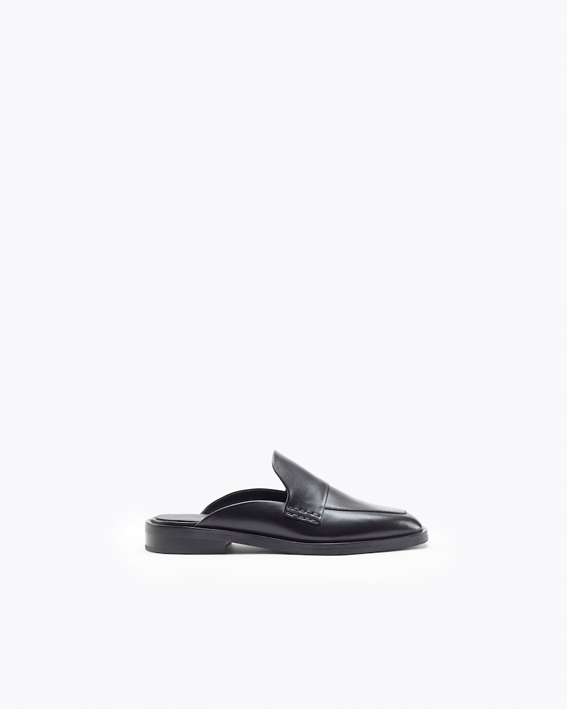 Alexa 25MM Loafer Mule-black #0 Alexa 25MM Loafer Mule, BLACK Furs & Skins->Calf Leather Alexa 25MM Loafer Mule from 3.1 Phillip Lim.- 0