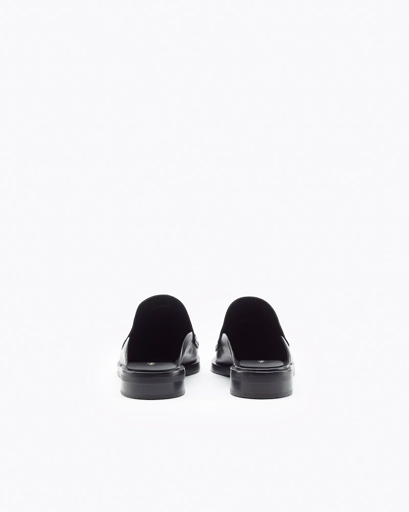Alexa 25MM Loafer Mule, BLACK Furs & Skins->Calf Leather Alexa 25MM Loafer Mule from 3.1 Phillip Lim.- 2