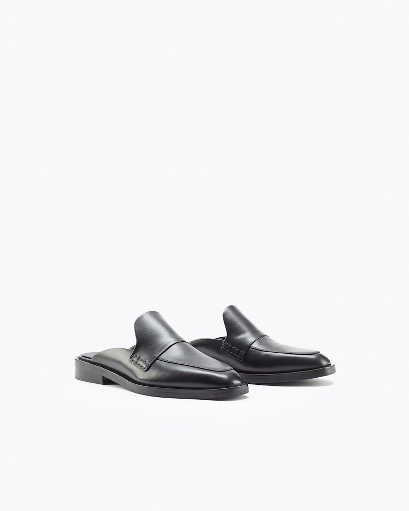 Alexa 25MM Loafer Mule-black #1 Alexa 25MM Loafer Mule, BLACK Furs & Skins->Calf Leather Alexa 25MM Loafer Mule from 3.1 Phillip Lim.- 1
