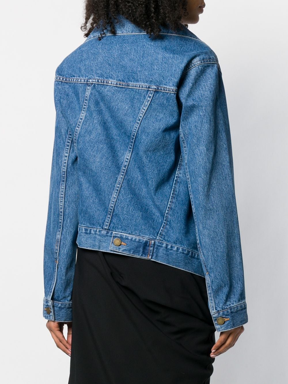 фото Monse асимметричная джинсовая куртка