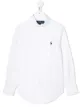 الصورة 1 من Ralph Lauren Kids قميص بتطريز مُهر