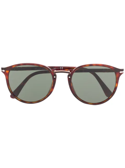 Persol lentes de sol con armazón redonda