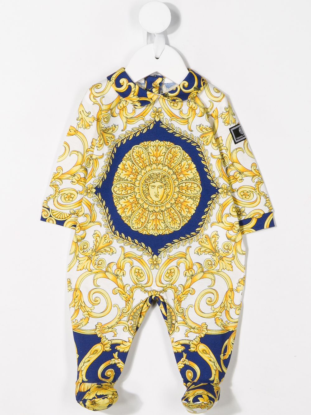 фото Versace kids комбинезон для новорожденного и шапка