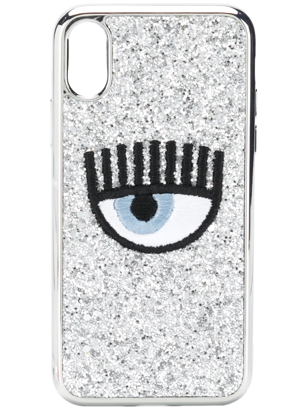 Chiara Ferragni Cover per iPhone X Flirting - Argento