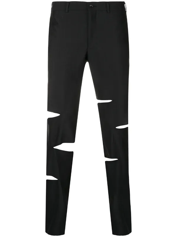 comme des garcons black pants