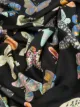 Valentino fular con estampado de mariposa