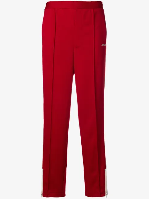 AMBUSH side stripe track trousers