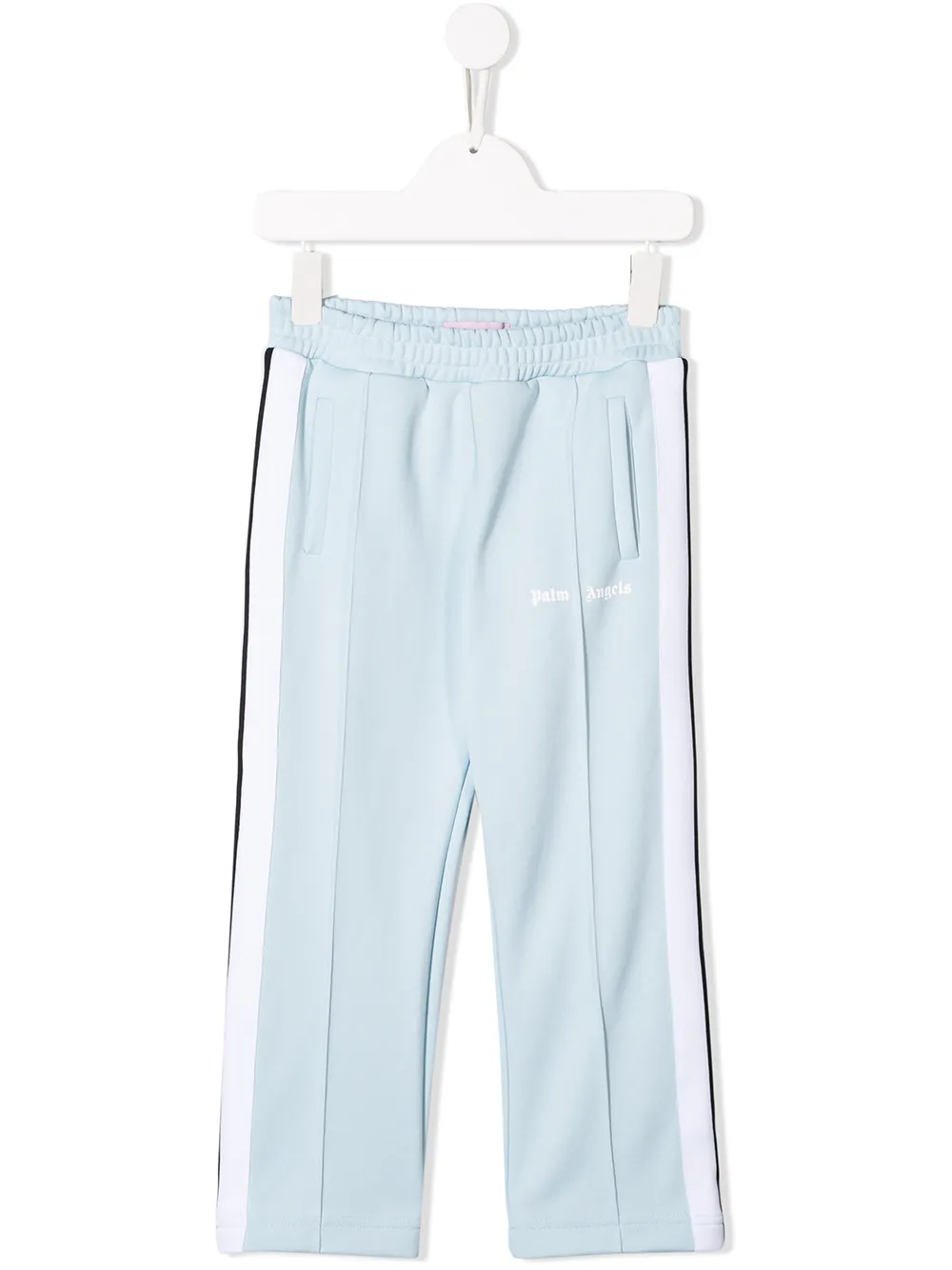 Palm Angels Kids side stripe track trousers | Blue | Image 1