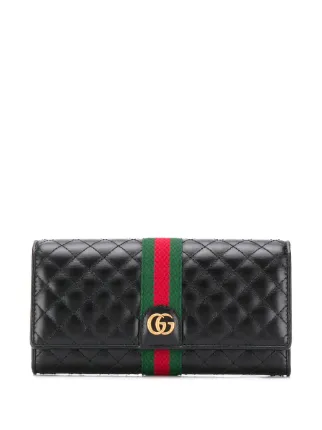 gucci quilted wallet