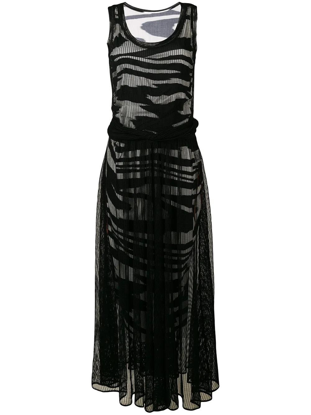 Missoni Tops MISSONI KLASSISCHES MAXIKLEID - SCHWARZ