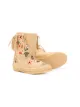 الصورة 2 من Alberta Ferretti Kids بوت بشراشيب ومطرزة بزهور