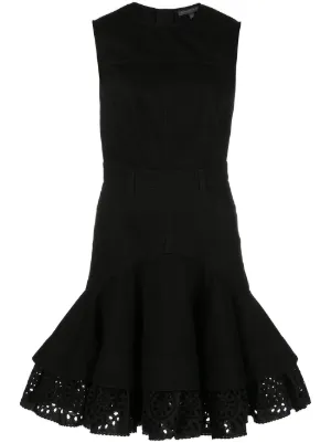 blue and black lace prom dress Custom Made 2 Pieces Long Sleeves Black Lace Prom Dress, 2 Pieces Blac –  morievent
