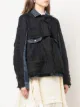 Sacai Jeansjacke im Hybrid-Look