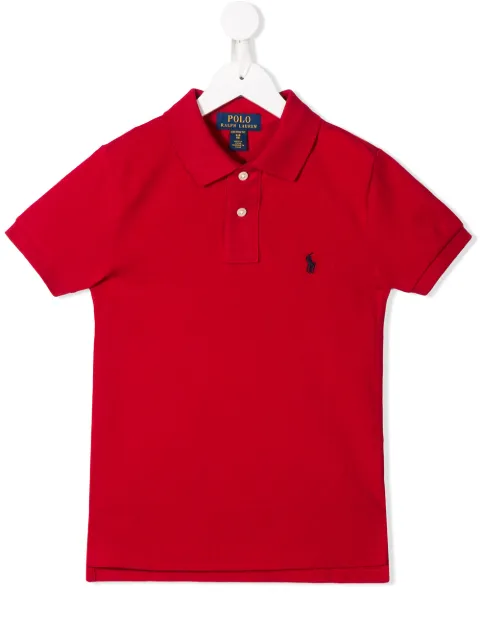 POLO RALPH LAUREN KIDS Camisa polo com logo bordado