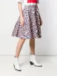 Calvin Klein 205W39nyc leopard print full skirt