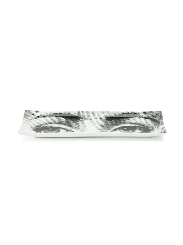Fornasetti Ceramic Printed Plate (38cm) | White | FARFETCH HK