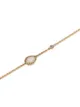 Boucheron 18kt yellow gold Serpent Bohème diamond and mother-of-pearl XS motif bracelet