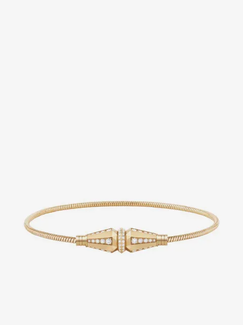 Boucheron pulsera cruzada Jack de Boucheron en oro amarillo de 18kt