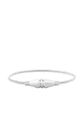 Boucheron 18kt white gold Jack De Boucheron single wrap bracelet - Silver