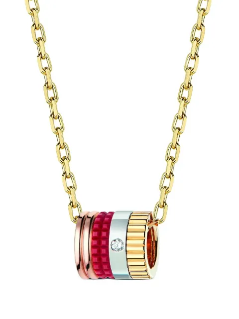 Boucheron collar Quatre Red en oro de 18kt con diamante