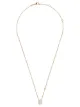 Image 1 of Boucheron 18kt yellow gold Serpent Bohème mother-of-pearl teardrop and diamond XS motif pendant necklace