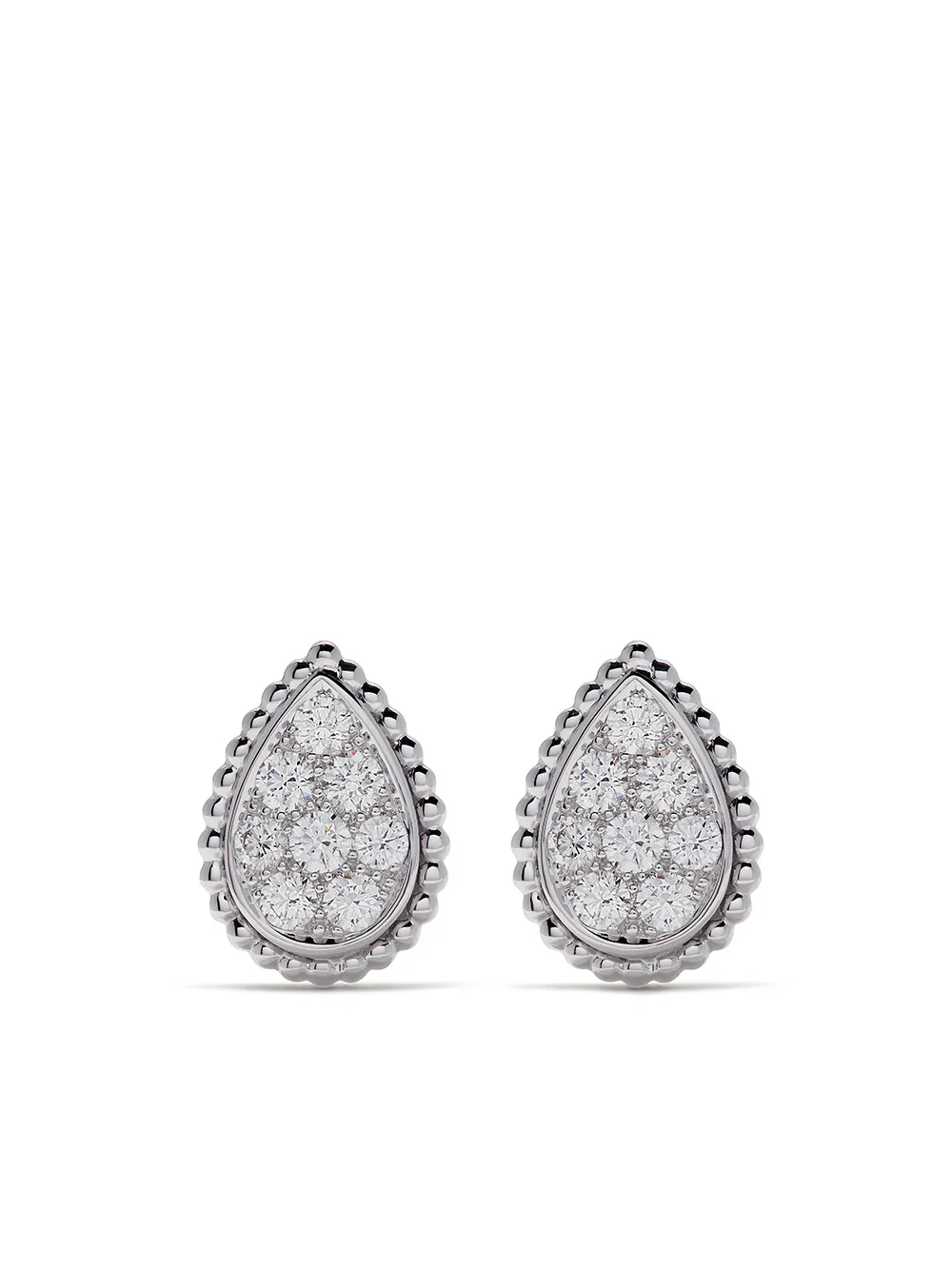 Boucheron Serpent Bohème ダイヤモンド ピアス 18Kホワイトゴールド - WG Boucheron Serpent Bohème ダイヤモンド ピアス 18Kホワイトゴールド - WG
