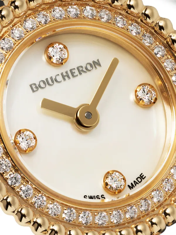 Boucheron 18kt Yellow Gold Serpent Bohème Diamond 18mm | Gold