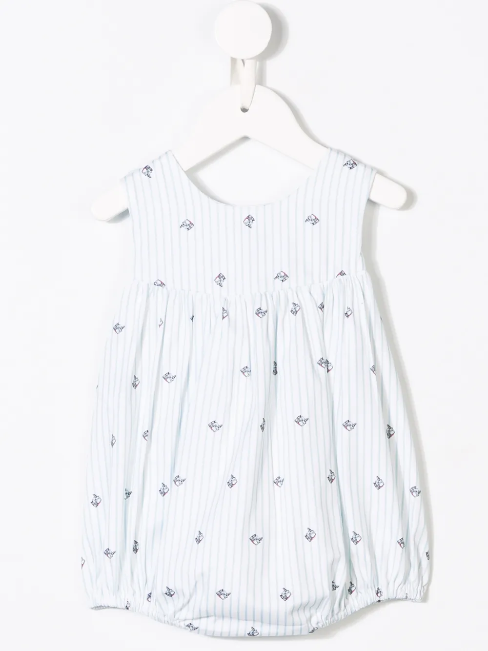 Siola Gestreepte romper Wit