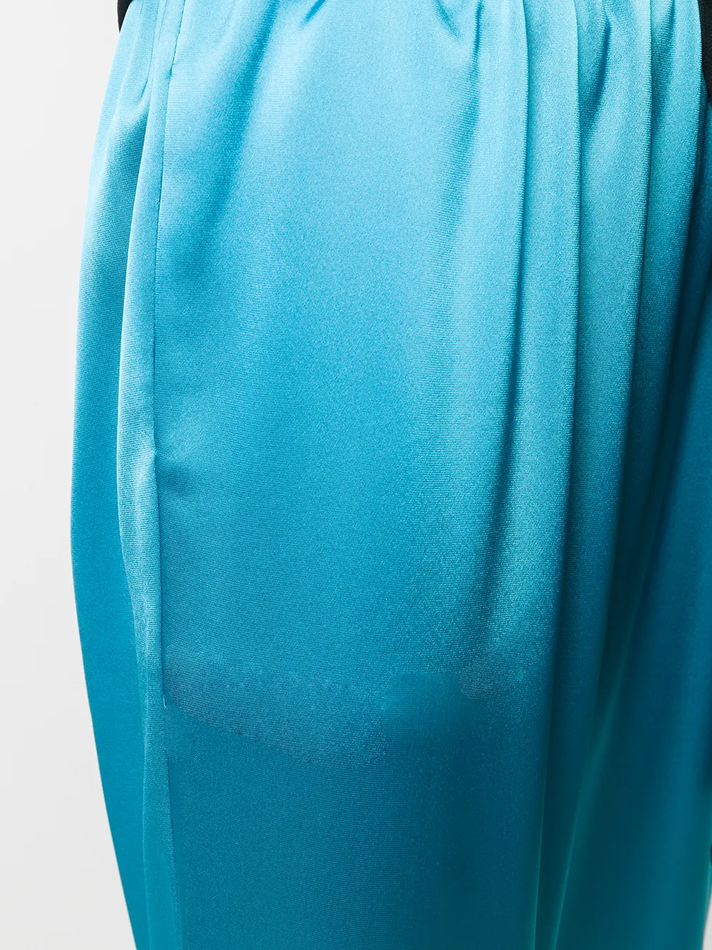 Gianluca Capannolo Broek met elastische taille Blauw