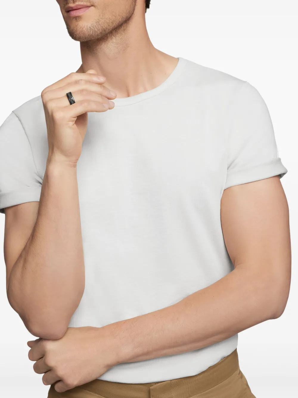 David Yurman anillo Streamline Two Row con diamantes de 6.5mm | Image 2