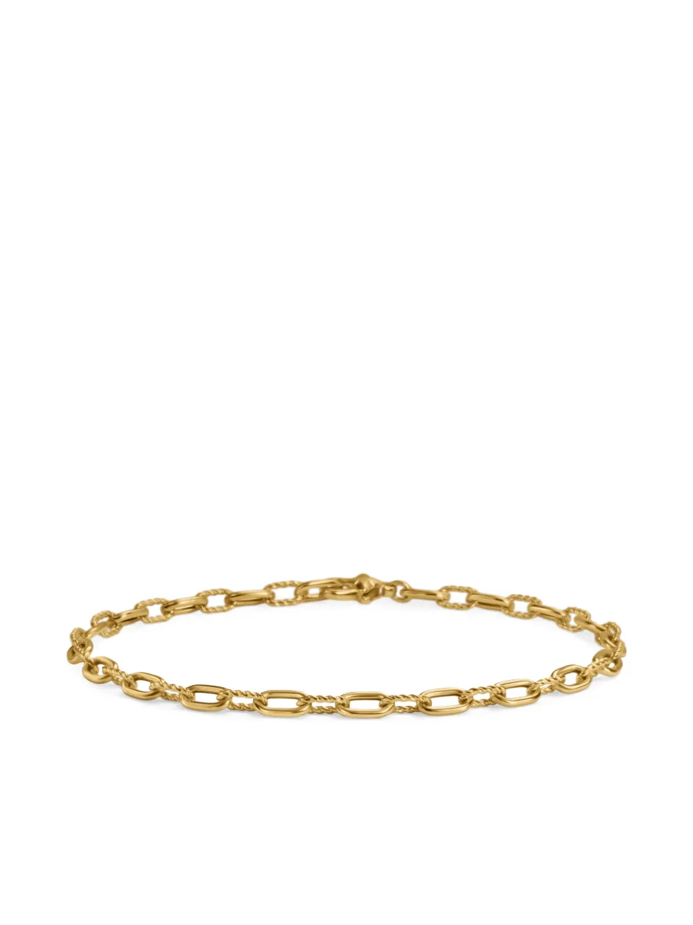 David Yurman 18kt yellow gold DY Madison chain bracelet (3mm) | Image 2