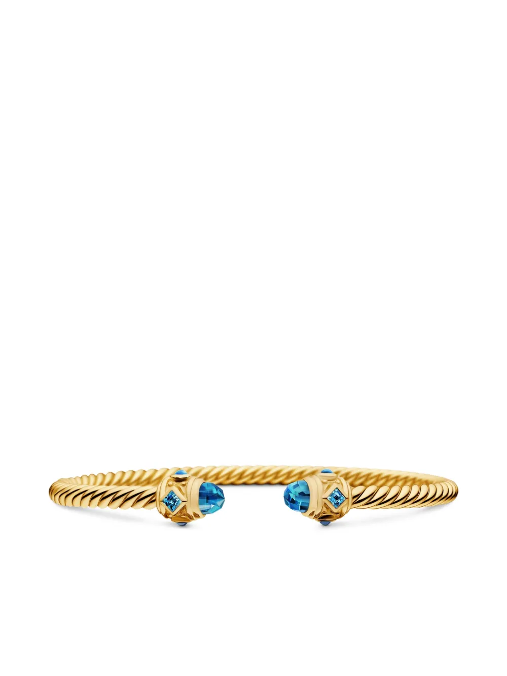 David Yurman 18kt yellow gold Renaissance Cablespira bracelet (3.5mm) | Gold | Image 1