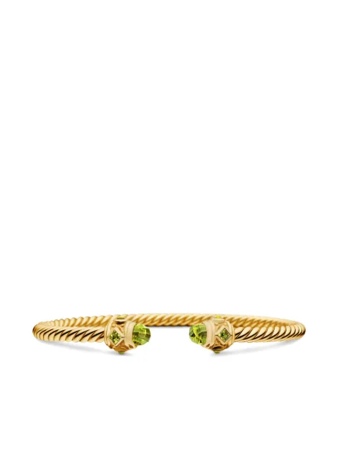 David Yurman 18kt yellow gold Renaissance Cablespira bracelet (3.5mm)