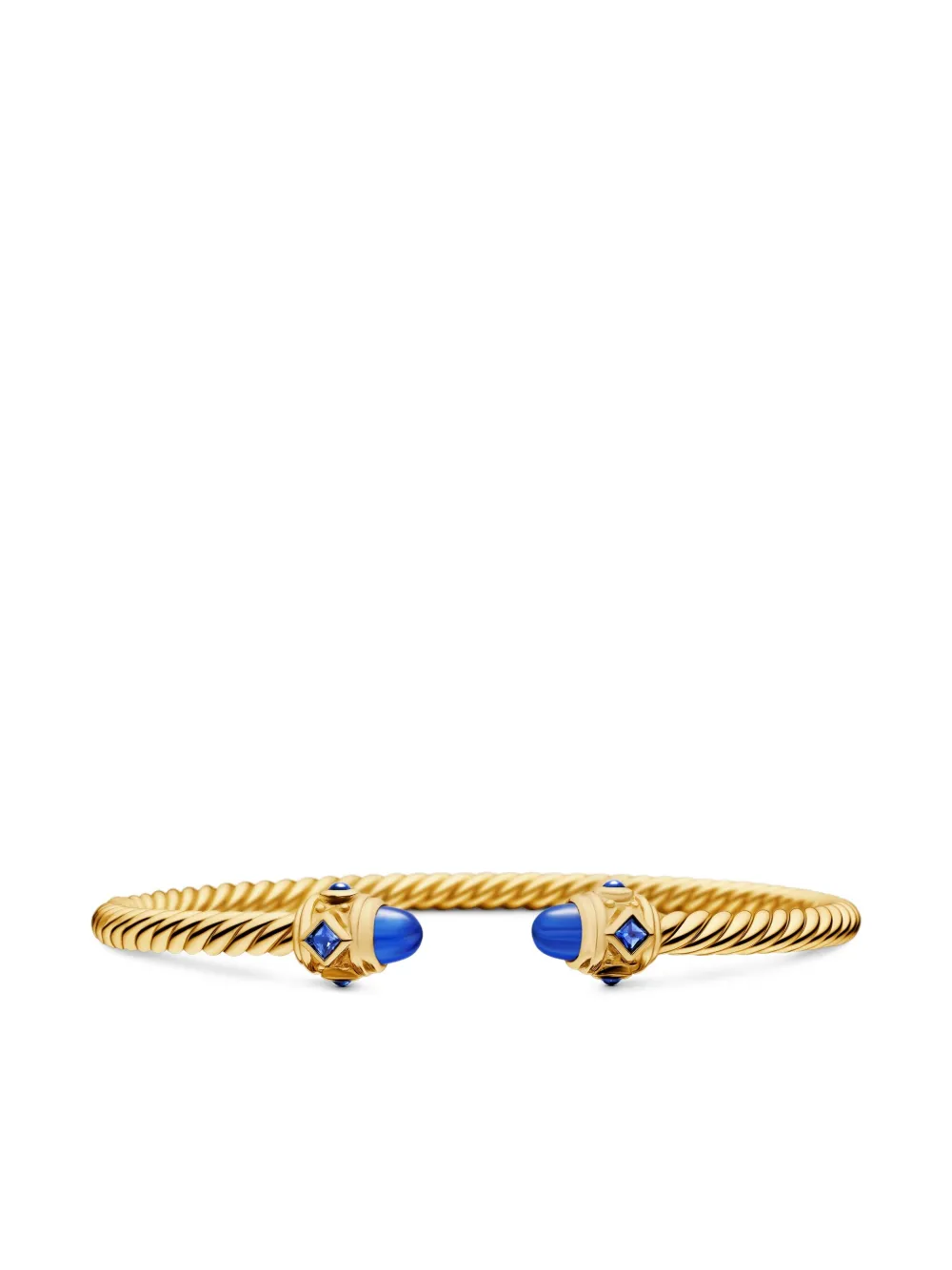 David Yurman سوار 'رينيسانس كيبل سبيرا' ذهب أصفر عيار 18 (3.5 ملم) | ذهبي | Image 1