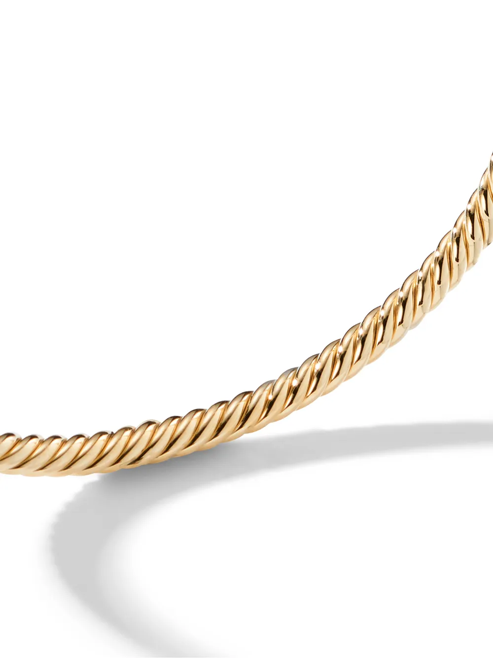 David Yurman 18kt Yellow Gold Renaissance Ruby 3.5mm Cuff In 88fru