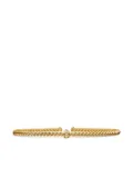 David Yurman 18kt yellow gold Classic Station diamond bracelet (3mm)