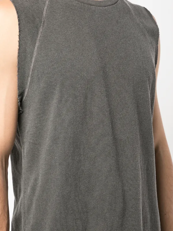 saint laurent sleeveless shirt
