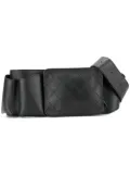 CHANEL Pre-Owned 2014 Uniform quilted bum bag waist pouch - Black