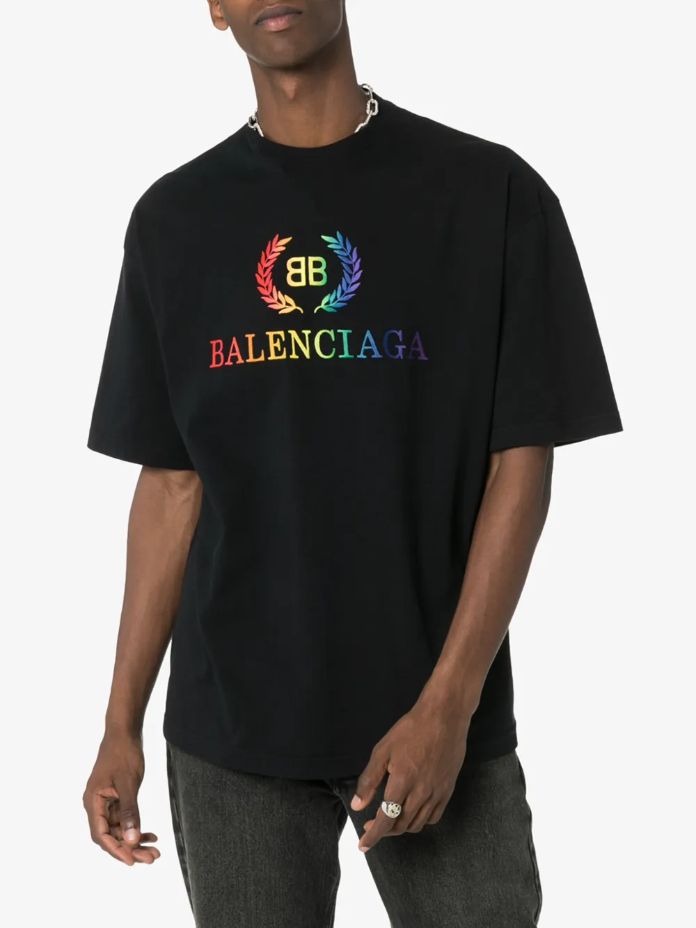 balenciaga snake t shirt