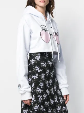 Flirting cropped hoodie展示图