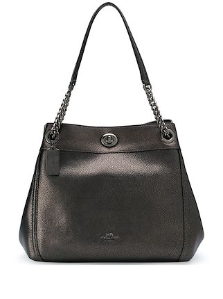 coach turnlock edie gunmetal