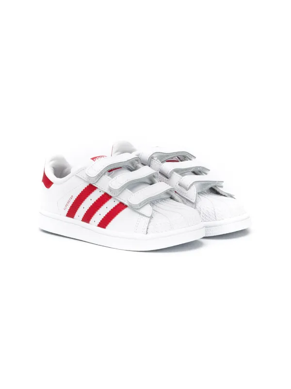 Adidas superstar velcro toddler outlet