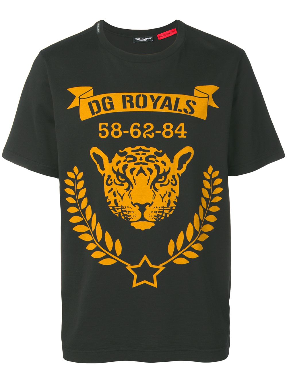фото Dolce & Gabbana футболка с принтом DG Royals