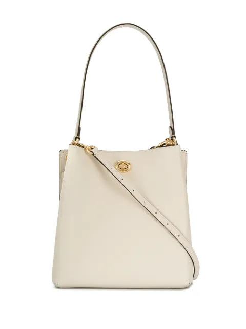 coach charlie bucket bag black