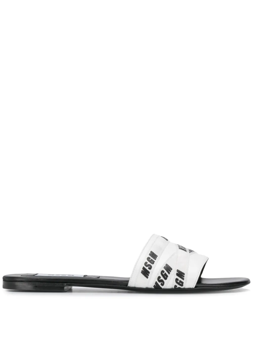 MSGM шлепанцы с логотипом