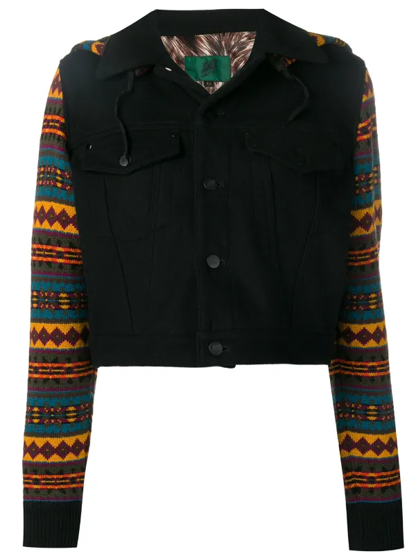 Jean Paul Gaultier Pre-Owned 1990s ニットジャケット | ブラック 