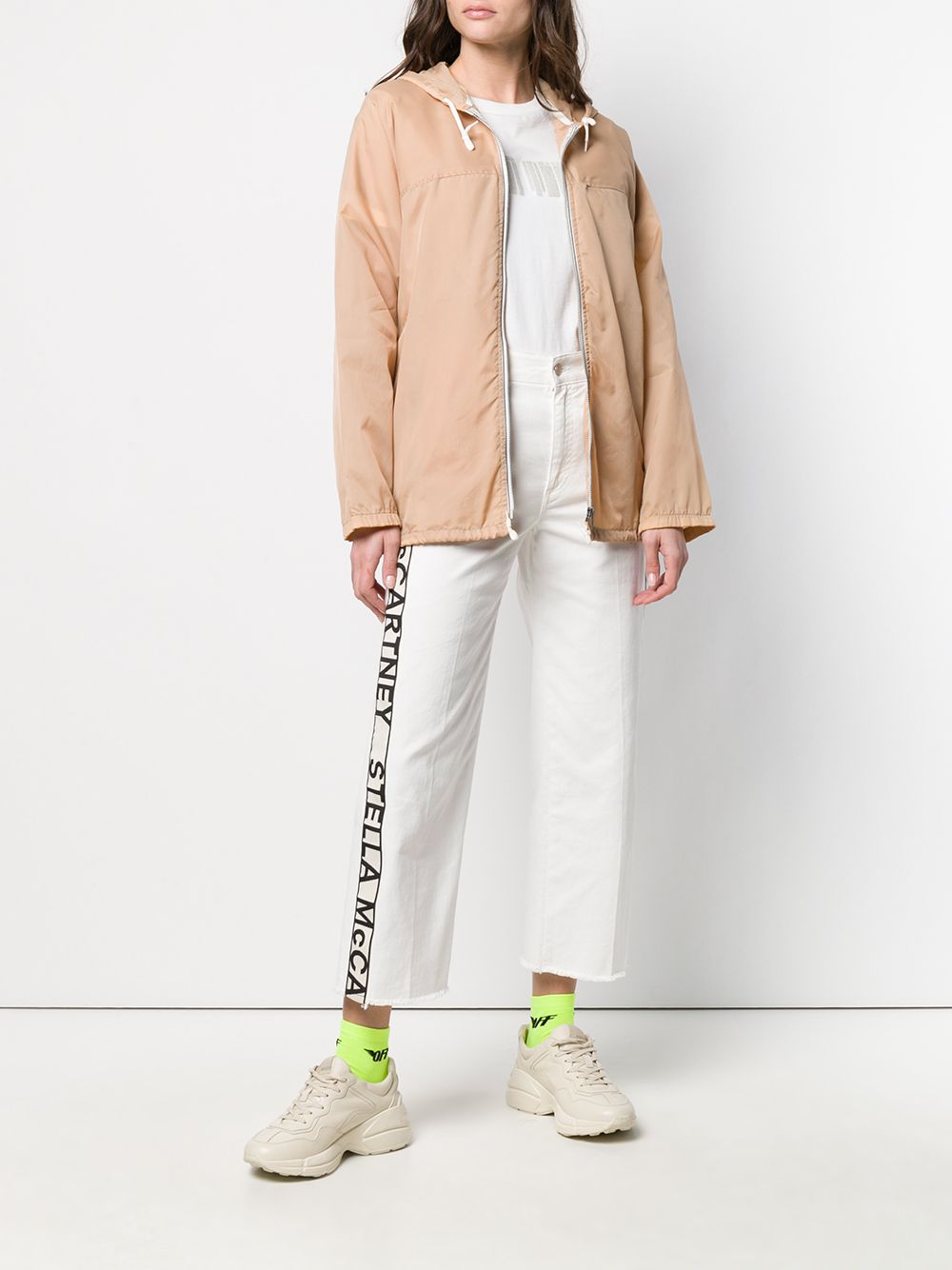 helmut lang pre-owned lightweight windbreaker - neutrals