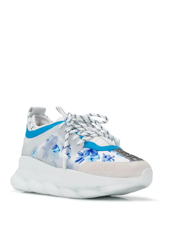 versace chain reaction red white blue