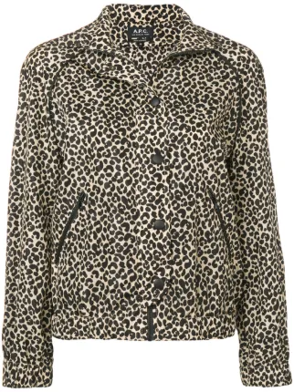 apc leopard jacket