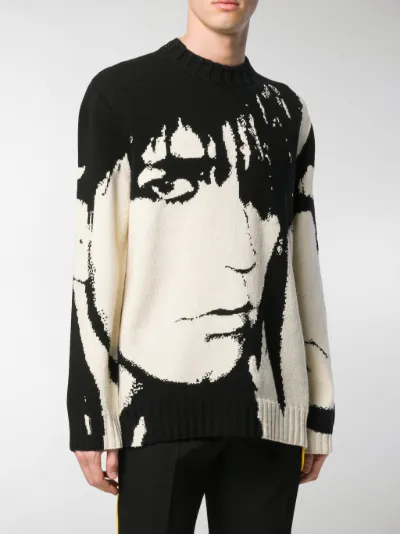 Calvin Klein 205W39nyc intarsia face 